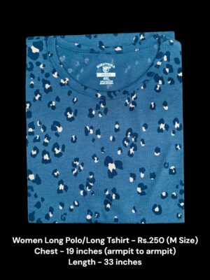 Women's Long Polo/T-shirt (M Size) - 01