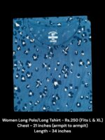 Women's Long Polo/T-shirt (L/XL Size) - 08
