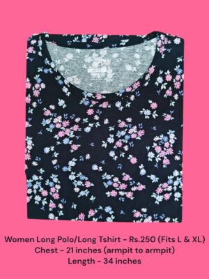 Women's Long Polo/T-shirt (L/XL Size) - 06