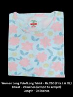 Women's Long Polo/T-shirt (L/XL Size) - 05