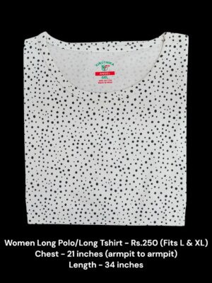 Women's Long Polo/T-shirt (L/XL Size) - 03