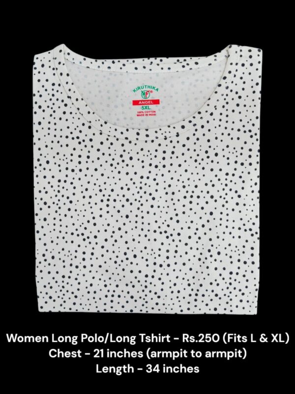 Women's Long Polo/T-shirt (L/XL Size) - 03