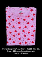 Women's Long Polo/T-shirt (2XL Size) - 10
