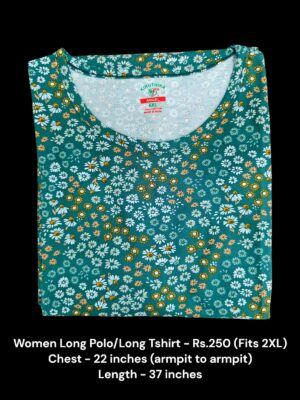 Women's Long Polo/T-shirt (2XL Size) - 09
