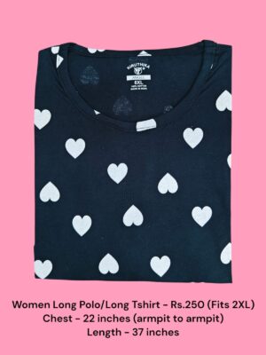 Women's Long Polo/T-shirt (2XL Size) - 08