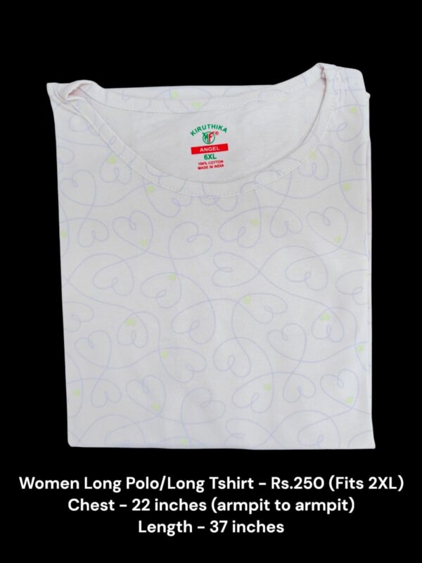 Women's Long Polo/T-shirt (2XL Size) - 07