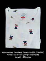 Women's Long Polo/T-shirt (2XL Size) - 06