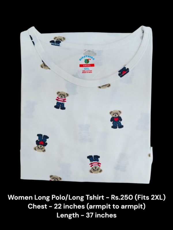 Women's Long Polo/T-shirt (2XL Size) - 06