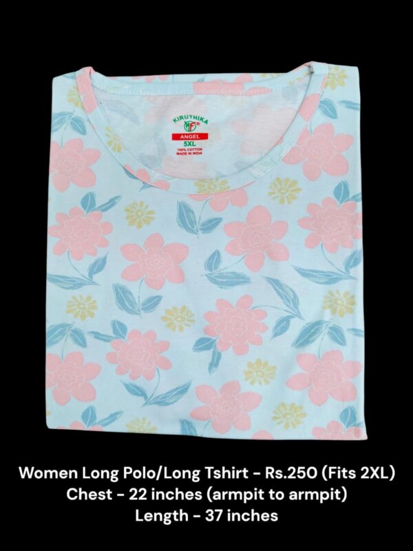 Women's Long Polo/T-shirt (2XL Size) - 05