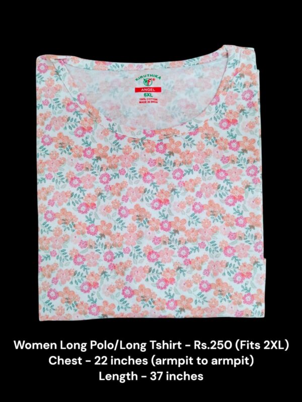 Women's Long Polo/T-shirt (2XL Size) - 04