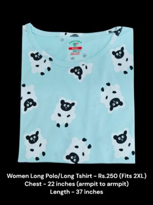 Women's Long Polo/T-shirt (2XL Size) - 03