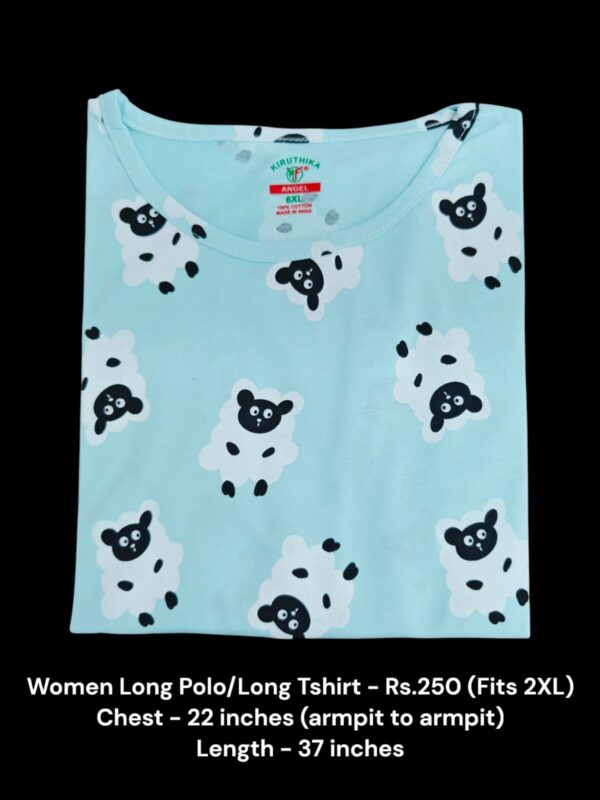 Women's Long Polo/T-shirt (2XL Size) - 03