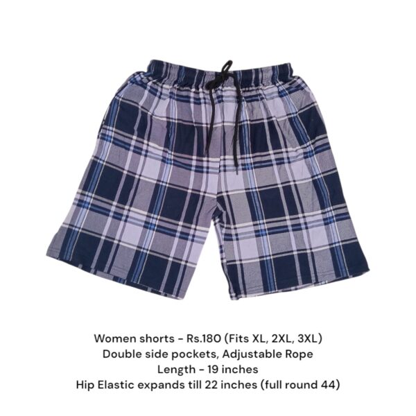 Women Shorts - 22 (XL/2XL/3XL)