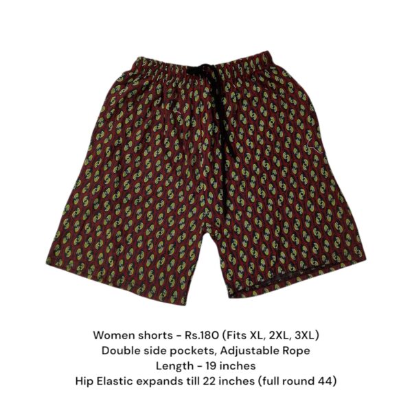 Women Shorts - 18 (XL/2XL/3XL)