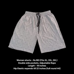 Women Shorts - 14 (XL/2XL/3XL)