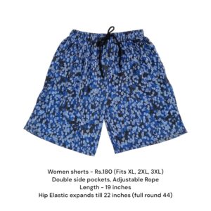 Women Shorts - 13 (XL/2XL/3XL)