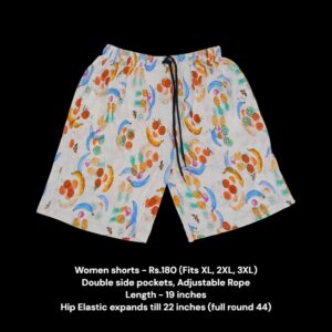 Women Shorts - 11 (XL/2XL/3XL)