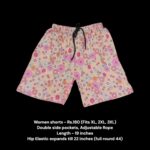 Women Shorts - 08 (XL/2XL/3XL)