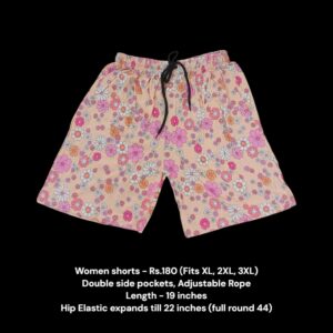 Women Shorts - 08 (XL/2XL/3XL)