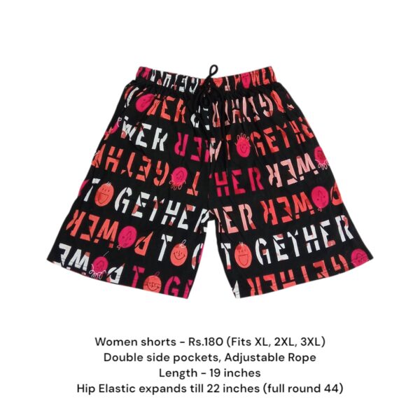 Women Shorts - 06 (XL/2XL/3XL)
