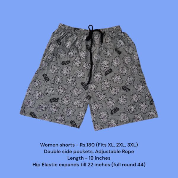 Women Shorts - 03 (XL/2XL/3XL)