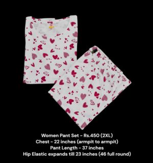 Women's Pyjama/Co-Ord Set (2XL size) - 04