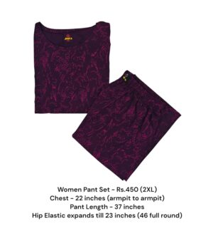 Women's Pyjama/Co-Ord Set (2XL size) - 03