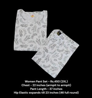 Women's Pyjama/Co-Ord Set (2XL size) - 02