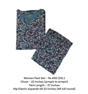 Women's Pyjama/Co-Ord Set (2XL size) - 01