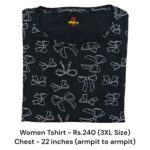 Women T Shirt (3XL Size) - 06