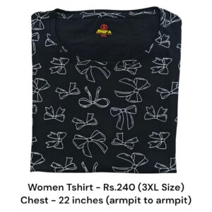 Women T Shirt (3XL Size) - 06