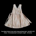 Pure Ikkat Cotton Frock (2-3Y) - K01
