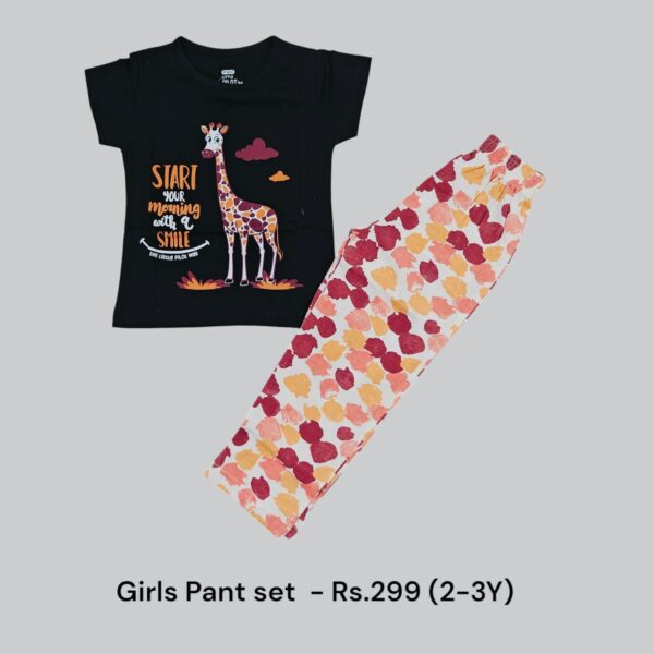 Girls Pant Set - (2-3 Years) - 01