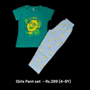 Girls Pant Set - (4-6 Years) - 05
