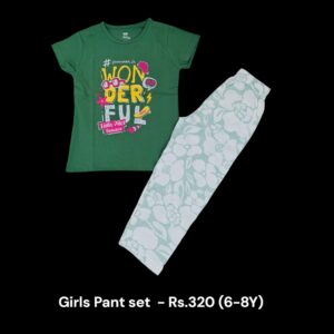 Girls Pant Set - (6-8 Years) - 04