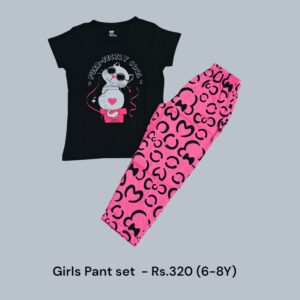 Girls Pant Set - (6-8 Years) - 02