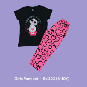 Girls Pant Set - (8-10 Years) - 01