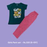 Girls Pant Set - (8-10 Years) - 04