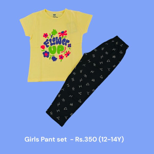 Girls Pant Set - (12-14 Years) - 03
