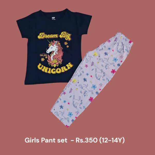 Girls Pant Set - (12-14 Years) - 05