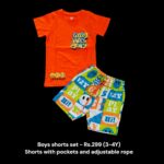 Shorts set (3-4 Years) - 02