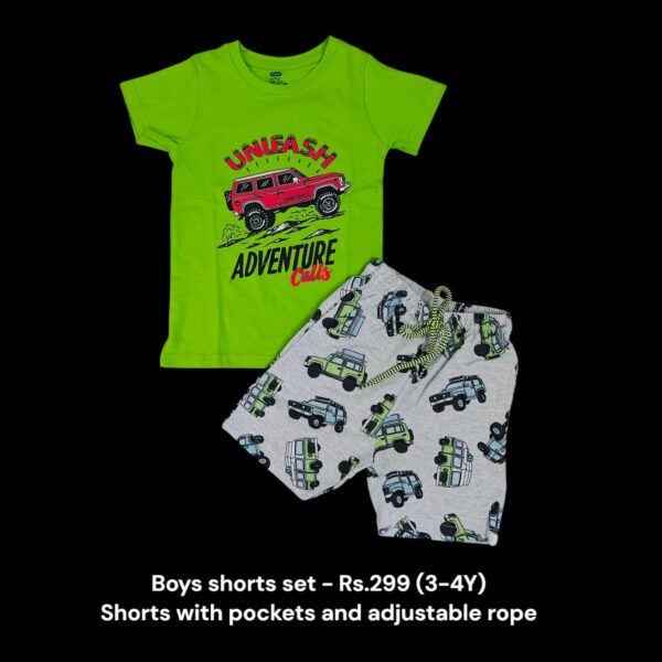 Shorts set (3-4 Years) - 01