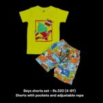 Shorts set (4-6 Years) - 01