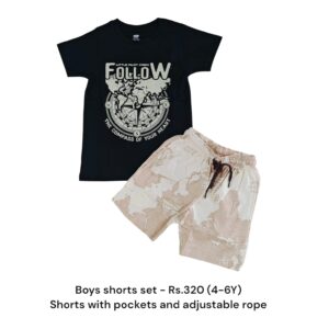 Shorts set (4-6 Years) - 03