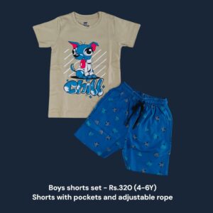Shorts set (4-6 Years) - 04