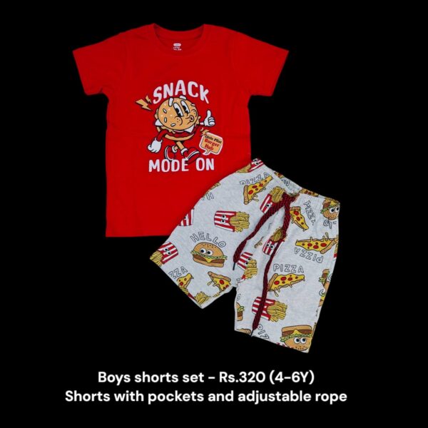 Shorts set (4-6 Years) - 05