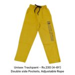 Unisex Track Pant (4-6Y) - 02