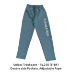 Unisex Track Pant (6-8Y) - 04