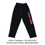 Unisex Track Pant (6-8Y) - 05