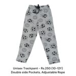 Unisex Track Pant (10-12Y) - 01